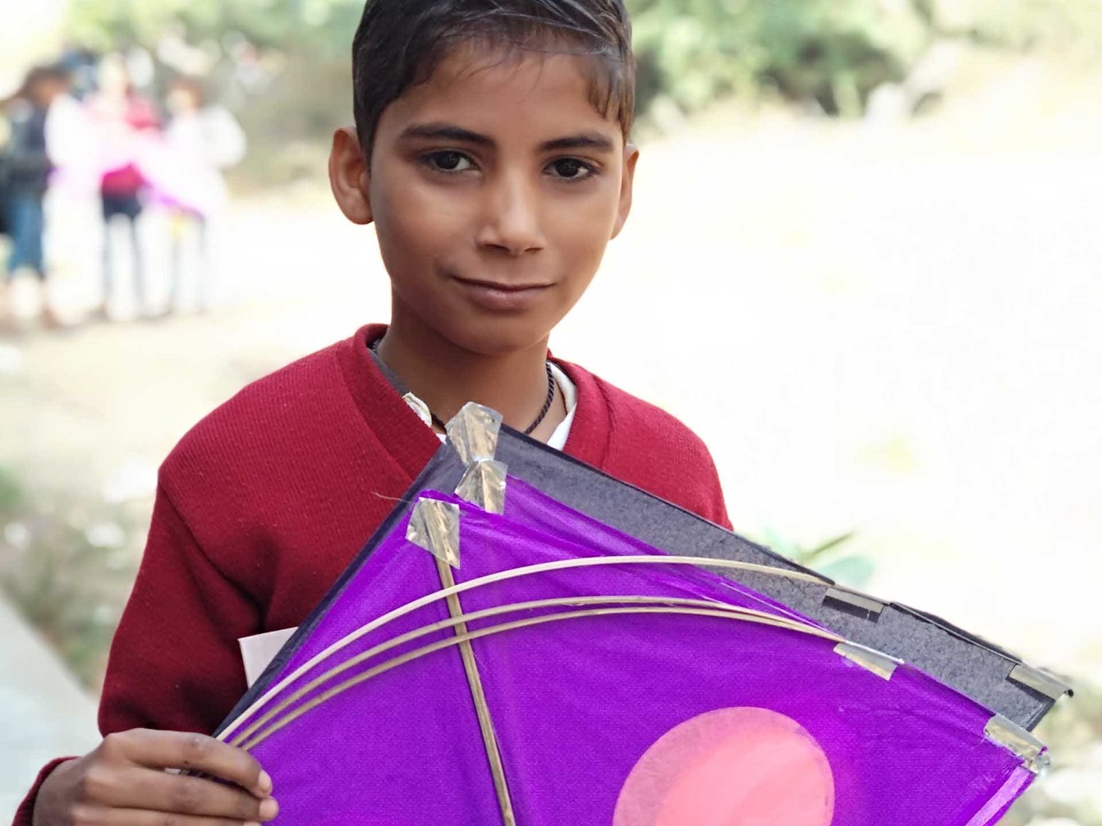 Kites Distribution And Kite Flying Day